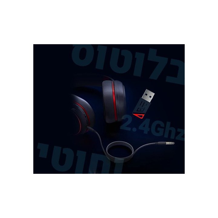 אוזניות גיימינג אלחוטיות Super Sound KDFIRE UG-05 Bluetooth + 2.4Ghz