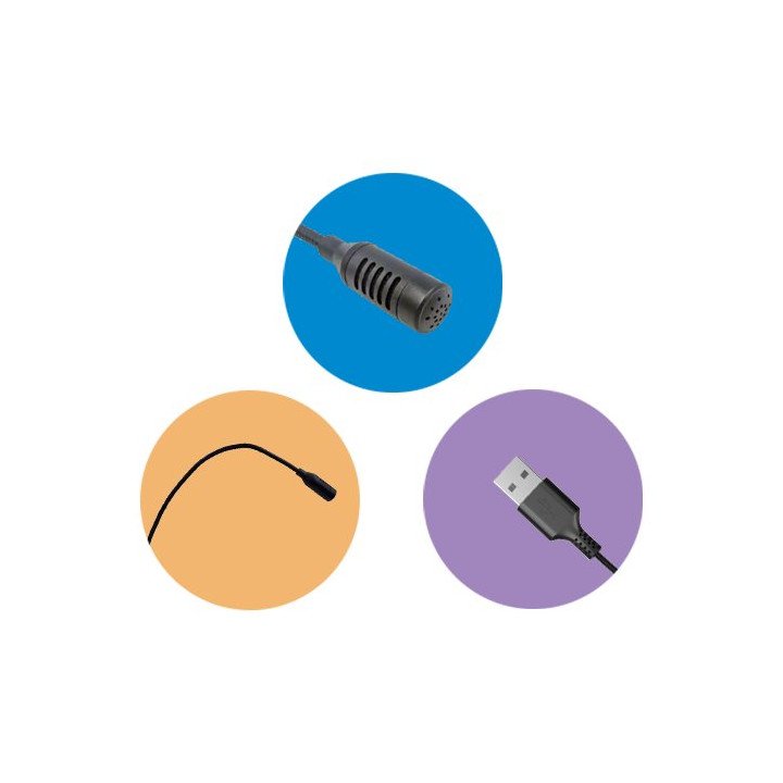 מיקרופון מולטימדיה למחשב Super Sound IV-ZJ019MR חיבור USB