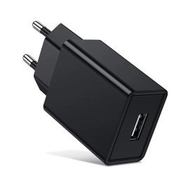 מטען קיר לסמארטפון ולטאבלט עד 10W עם חיבור USB-A - ללא כבל