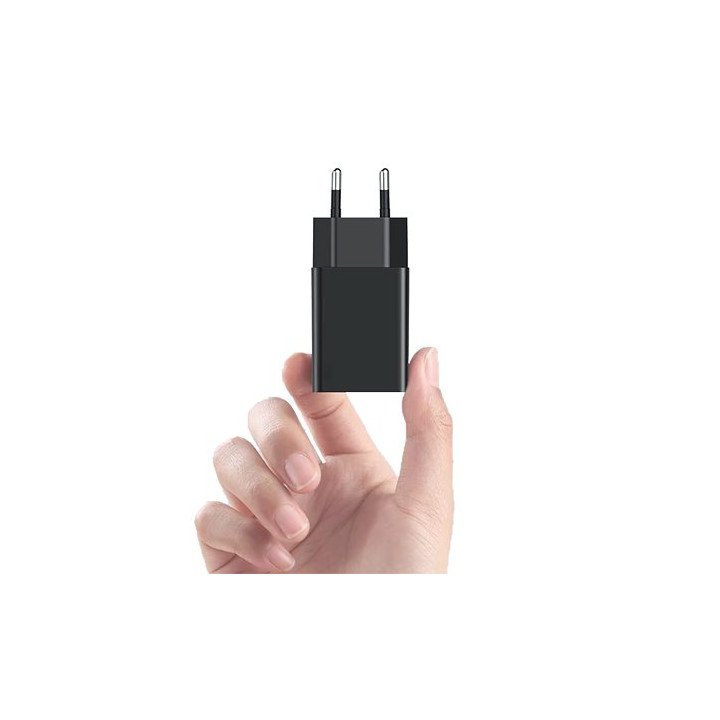 מטען קיר לסמארטפון ולטאבלט עד 10W עם חיבור USB-A - ללא כבל
