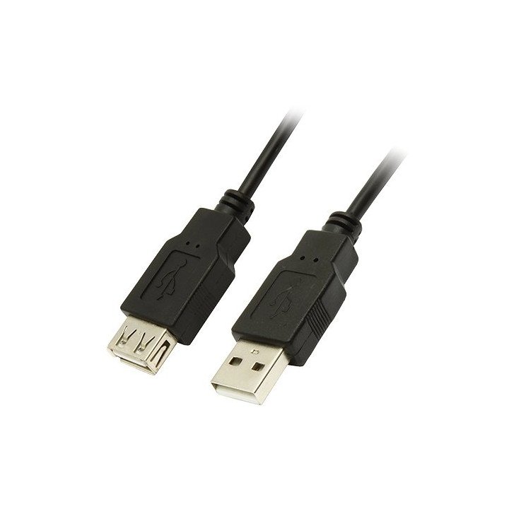 כבל מאריך USB-A 2.0 באורך 2 מטר Super Connect