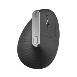 עכבר אלחוטי ארגונומי לוג'יטק Logitech MX Vertical בצבע שחור