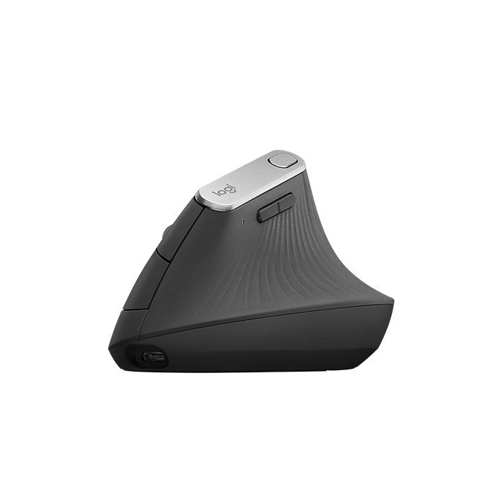 עכבר אלחוטי ארגונומי לוג'יטק Logitech MX Vertical בצבע שחור