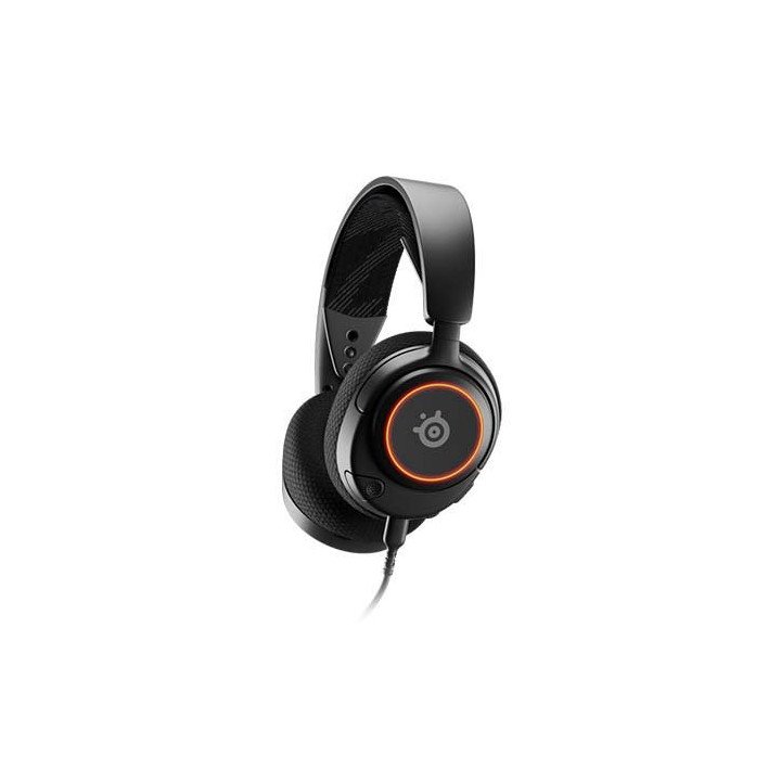 אוזניות גיימינג Steelseries Arctis Nova 3 - סאונד היקפי, מיקרופון חכם 
