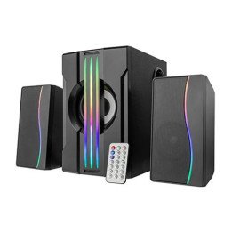 רמקולים אלחוטיים 2.1 MIZUKI 25W Bluetooth - כולל שלט אלחוטי, עם נגן Mp