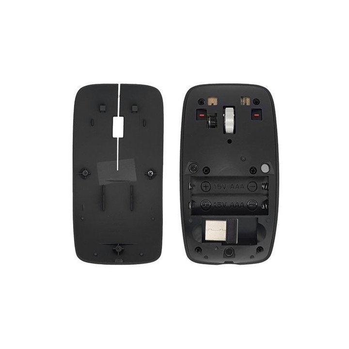 עכבר אלחוטי 2.4Ghz ארגונומי, קומפקטי וקל משקל Mizuki CM629