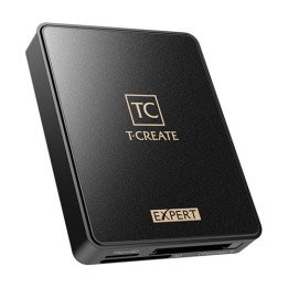 קורא כרטיסים מקצועי 3 ב-1 T-Create Expert R31 USB-C 3.2 Gen2x2