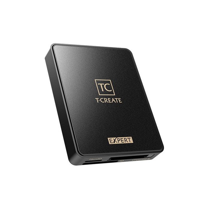 קורא כרטיסים מקצועי 3 ב-1 T-Create Expert R31 USB-C 3.2 Gen2x2