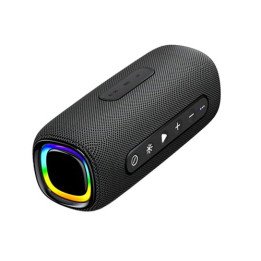 רמקול בלוטוס נייד חזק 20W – עמיד מים ועם תאורת Mizuki ES608 RGB