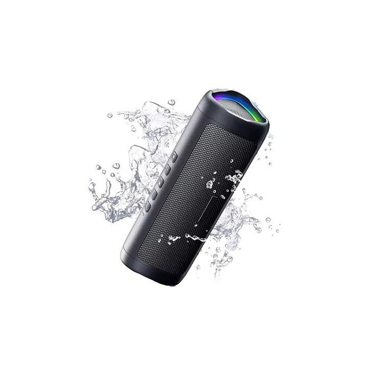 רמקול בלוטוס נייד מוגן ממים עם תוארת RGB צבעונית בעוצמה של Mizuki C27 
