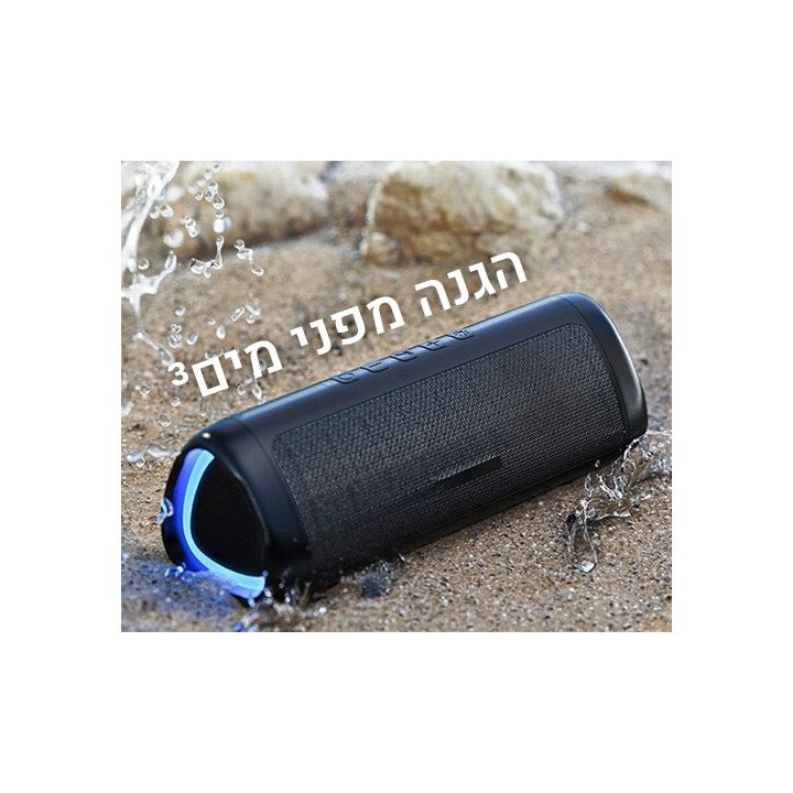 רמקול בלוטוס נייד מוגן ממים עם תוארת RGB צבעונית בעוצמה של Mizuki C27 