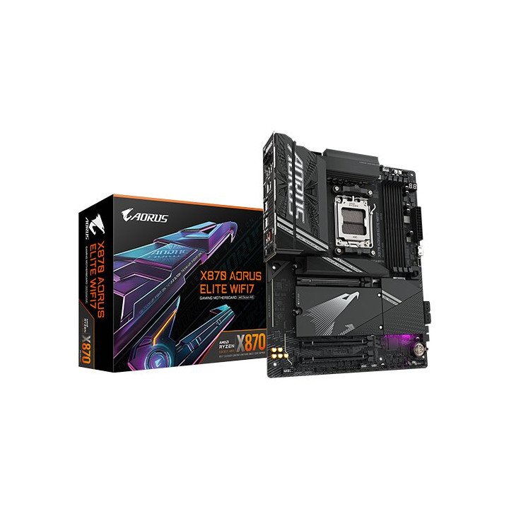 לוח אם Gigabyte X870 AORUS ELITE WIFI7 ATX AM5 AMD