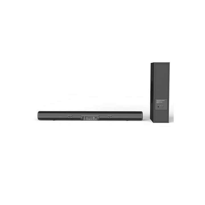 מקרן קול (סאונד-בר) MIZUKI 2.1 Bluetooth  80W  עם שלט רחוק - צבע שחור