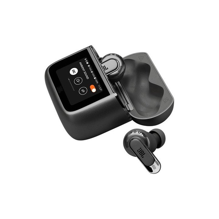 אוזניות JBL אלחוטיות Tour Pro 3 TWS בצבע שחור