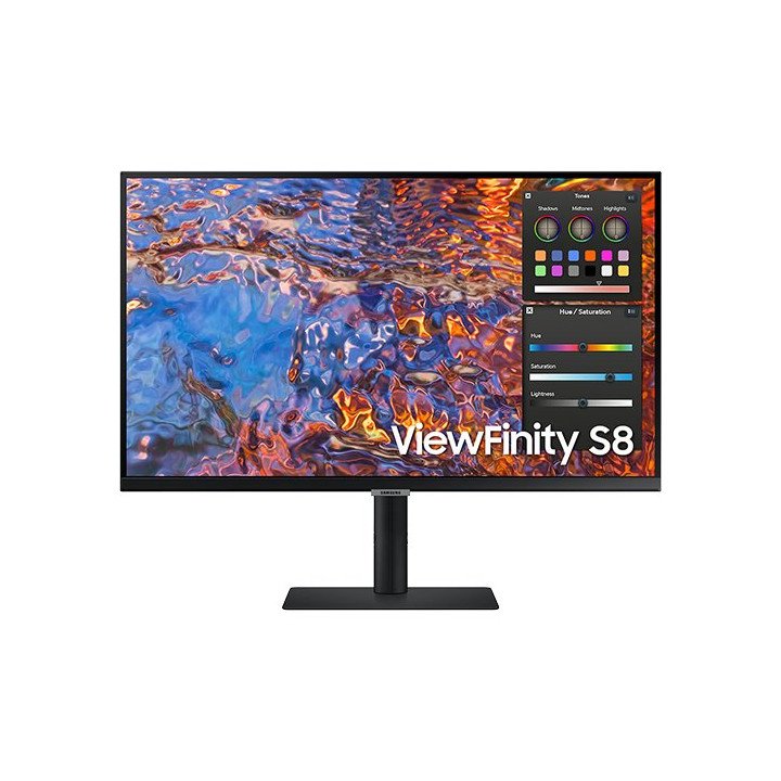 מסך מחשב מקצועי 31.5 אינץ Samsung ViewFinity S32B800PXP 4K UHD IPS Dis