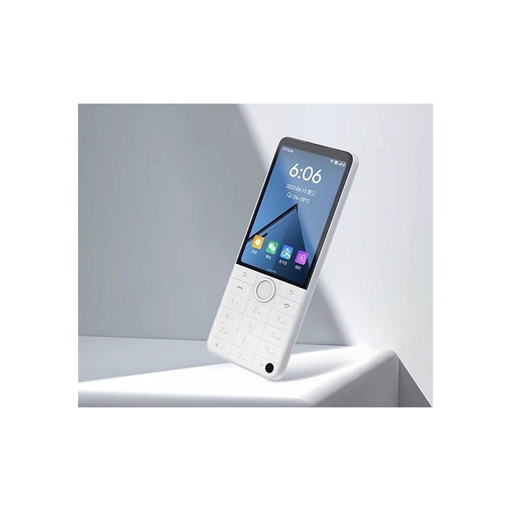 טלפון תומך סים כשר חצי טאצ' Duoqin F22 PRO 64GB 4GB RAM בצבע לבן