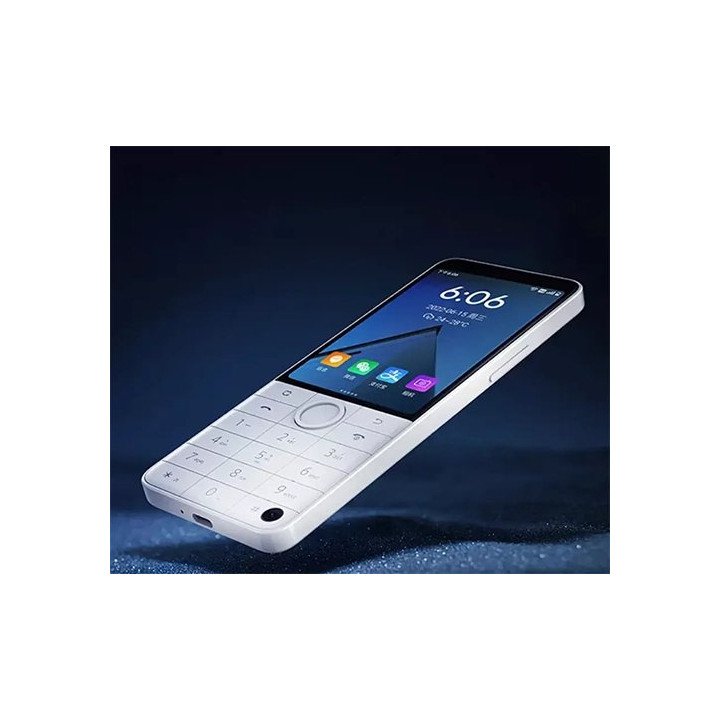 טלפון תומך סים כשר חצי טאצ' Duoqin F22 PRO 64GB 4GB RAM בצבע לבן