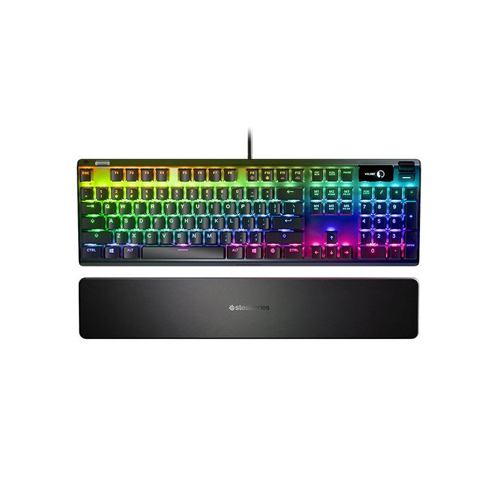 מקלדת גיימינג מכנית SteelSeries Apex 7 Red Switch  עברית אנגלית