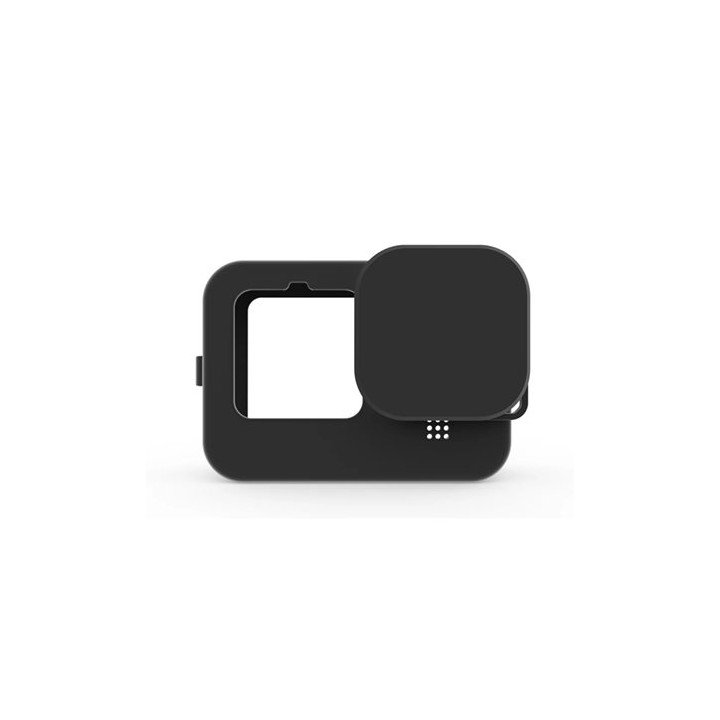 כיסוי סיליקון שחור TELESIN GP-HER-041 עבור מצלמות אקסטרים GoPro