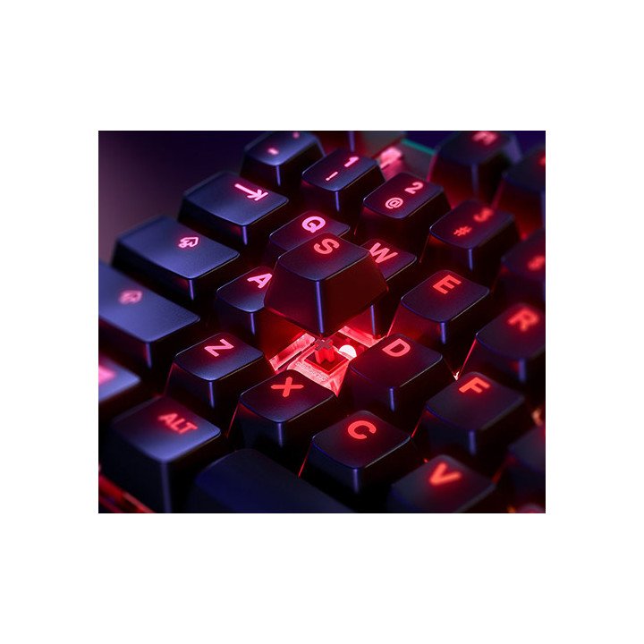 מקלדת גיימינג מכנית SteelSeries Apex 7 Red Switch  עברית אנגלית