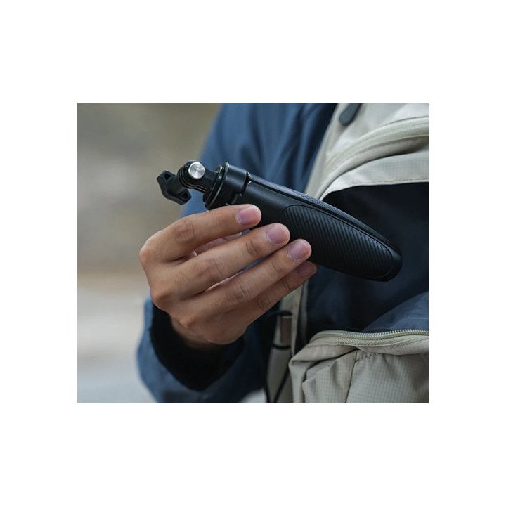 מוט סלפי מיני טלסקופי עם חצובה TELESIN S1-MNP-01 עבור סמארטפונים ומצלמ