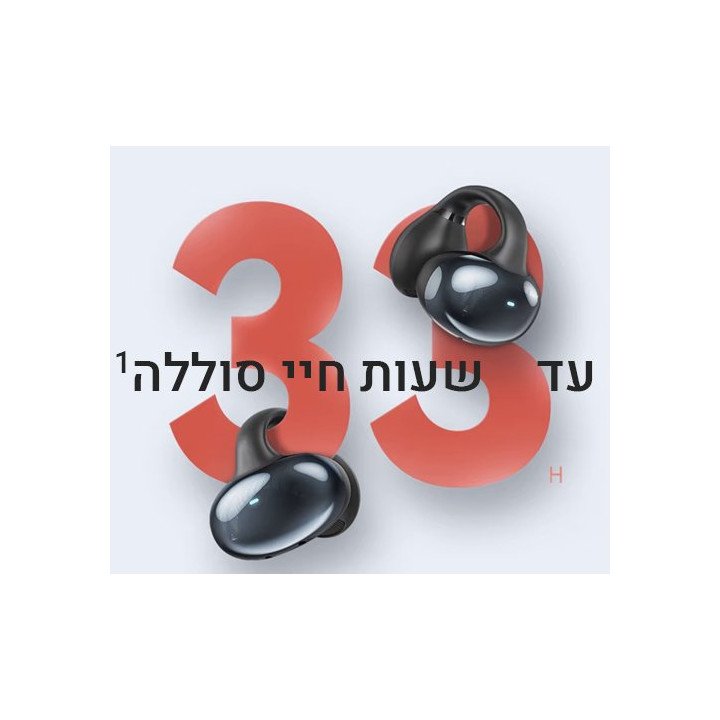 מציאון - אוזניות ספורט אלחוטיות ופתוחות Super Sound YSP14 בצבע שחור - 