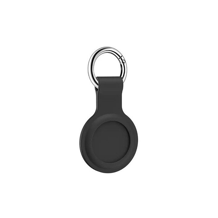 כיסוי AirTag מחזיק מפתחות שחור Super Mobile