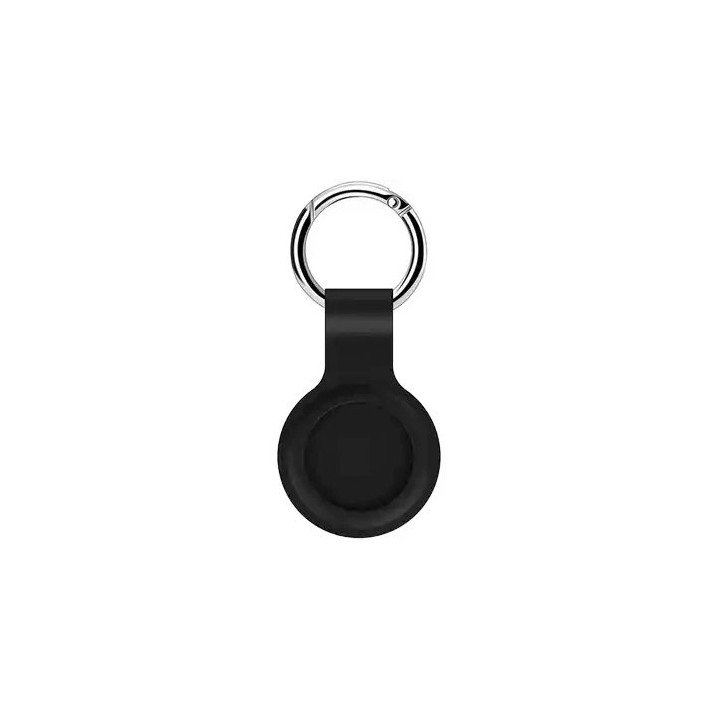 כיסוי AirTag מחזיק מפתחות שחור Super Mobile