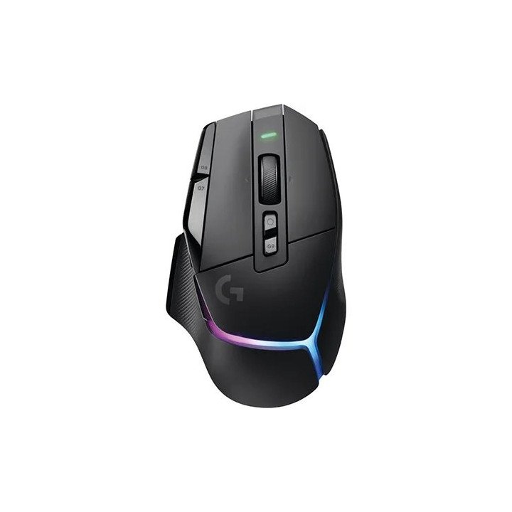 עכבר גיימינג אלחוטי Logitech G502X PLUS בצבע שחור
