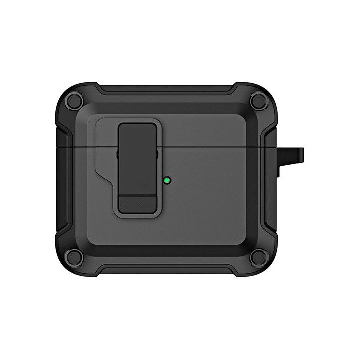 כיסוי לאוזניות איירפודס 4 AirPods שחור Super Mobile