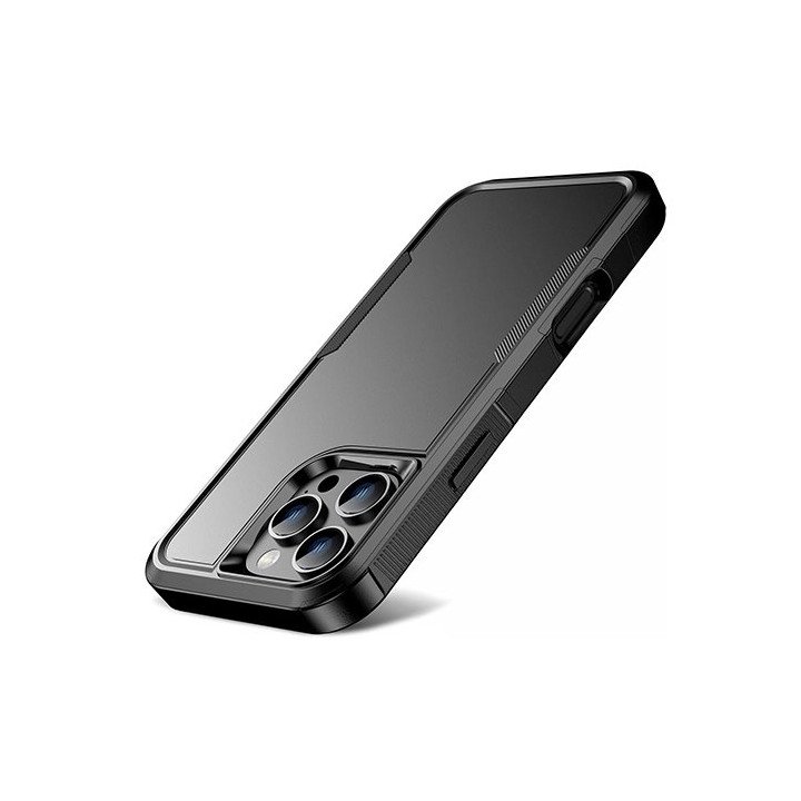 מגן לאייפון 16 פרו iPhone 16 Pro  קשיח עמיד בפני זעזועים שחור Super Mo