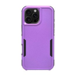 מגן לאייפון 16 פרו מקס סגול עמיד בפני זעזועים Super Mobile