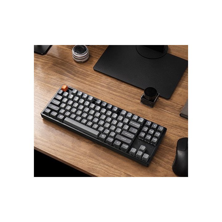 מקלדת אלחוטית מכנית Keychron K8 Max QMK Wireless RGB Brown Switch עברי
