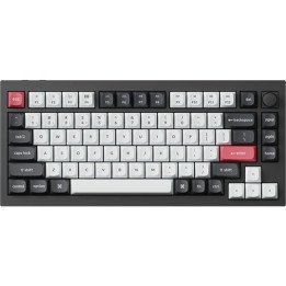 מקלדת אלחוטית מכנית Keychron Q1 HE QMK Magnetic Switch RGB בצבע שחור