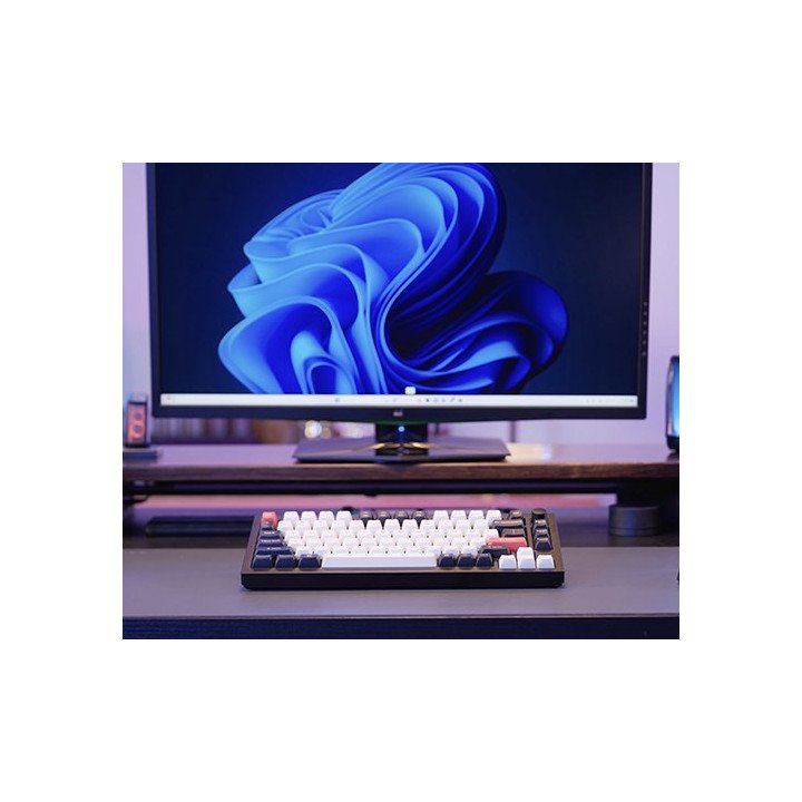 מקלדת אלחוטית מכנית Keychron Q1 HE QMK Magnetic Switch RGB בצבע שחור