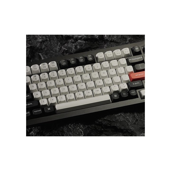 מקלדת אלחוטית מכנית Keychron Q1 HE QMK Magnetic Switch RGB בצבע שחור
