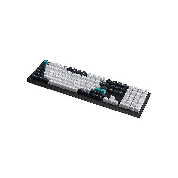 מקלדת אלחוטית מכנית Keychron Q6 Max QMK/VIA Wireless RGB Red Switch עב