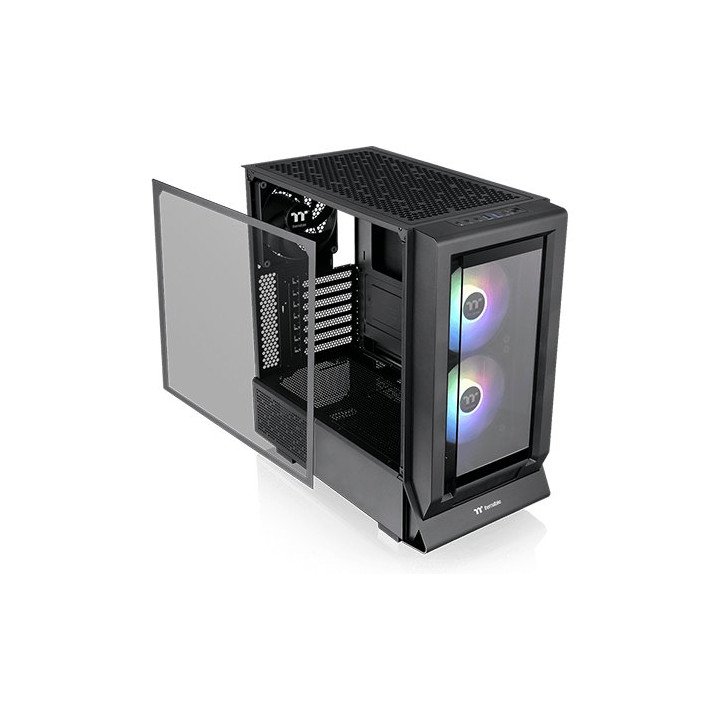 מארז מחשב Thermaltake Ceres 350 MX ARGB בצבע שחור עם פאנל קדמי מתחלף
