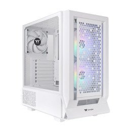 מארז מחשב Thermaltake Ceres 350 MX ARGB בצבע לבן עם פאנל קדמי מתחלף