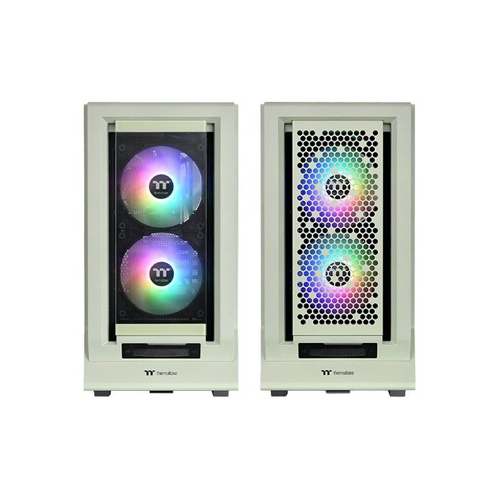 מארז מחשב Thermaltake Ceres 350 MX ARGB בצבע ירוק Matcha עם פאנל קדמי 