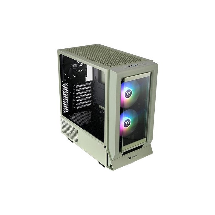 מארז מחשב Thermaltake Ceres 350 MX ARGB בצבע ירוק Matcha עם פאנל קדמי 