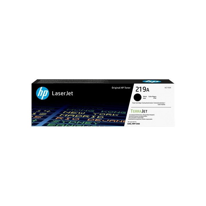 טונר למדפסת לייזר HP LaserJet בצבע שחור 219A (W2190A)