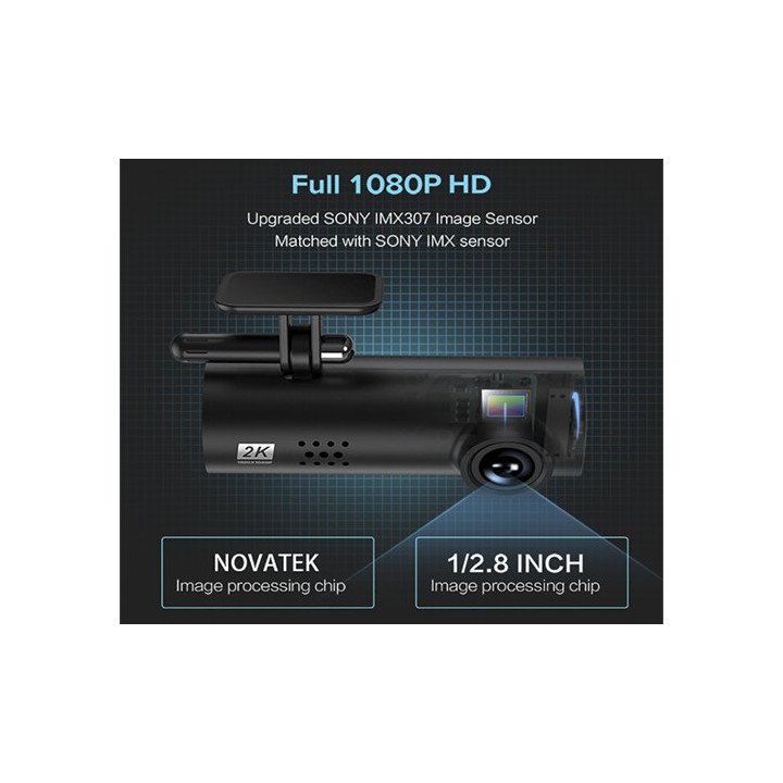 מצלמת דרך לרכב  FHD 1080P דאש קאם WI-FI אלחוטית MIZUKI Dash Cam A3