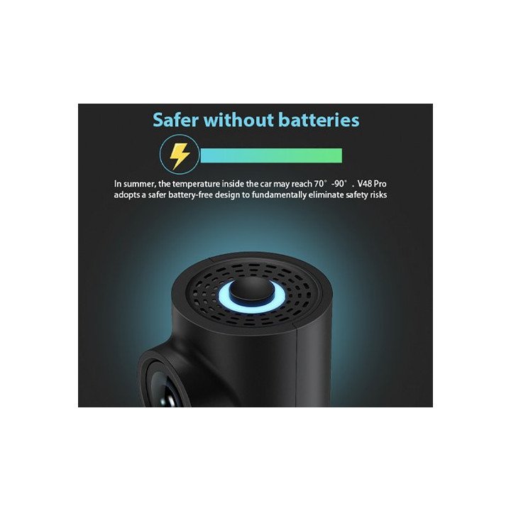 מצלמת דרך לרכב  FHD 1080P דאש קאם WI-FI אלחוטית MIZUKI Dash Cam A3