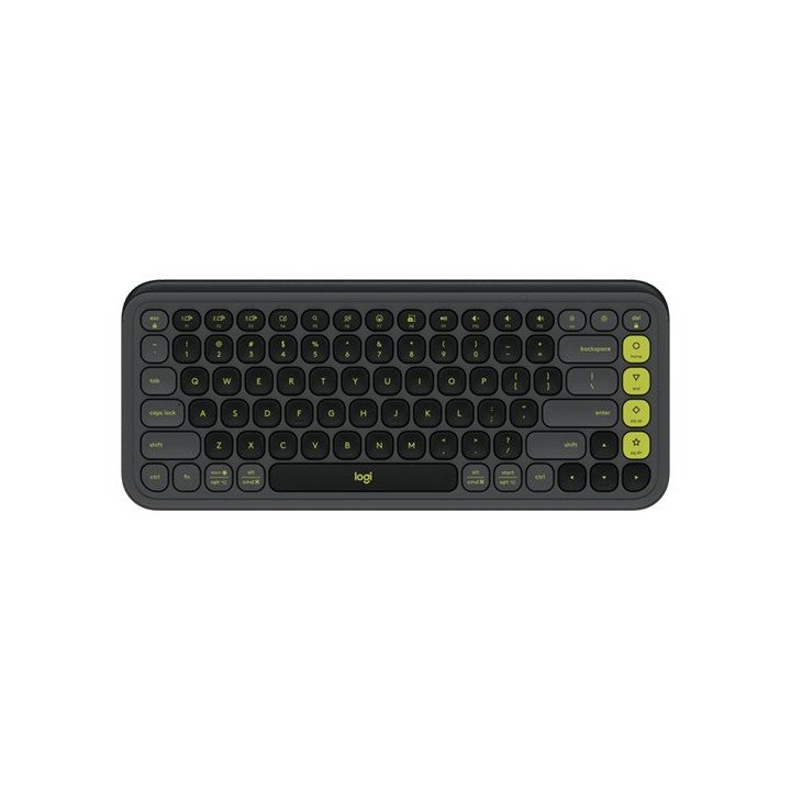 מקלדת אלחוטית Logitech POP Icon Keys בצבע גרפיט
