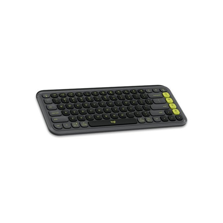 מקלדת אלחוטית Logitech POP Icon Keys בצבע גרפיט
