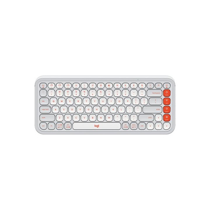 מקלדת אלחוטית Logitech POP Icon Keys בצבע אופוויט