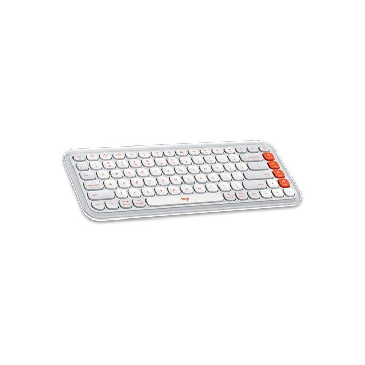 מקלדת אלחוטית Logitech POP Icon Keys בצבע אופוויט