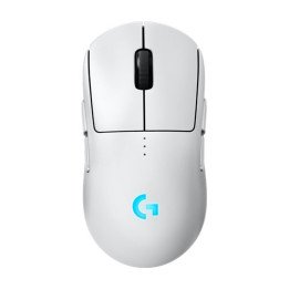 עכבר גיימינג אלחוטי Logitech PRO 2 LIGHTSPEED בצבע לבן