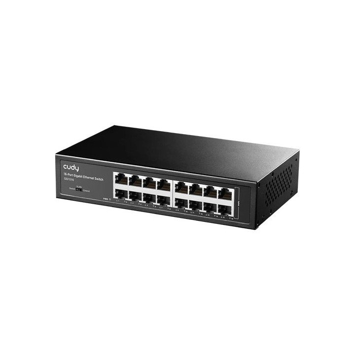 מתג לא מנוהל Cudy GS1016 16-Port Gigabit Unmanaged Switch 10/100/1000